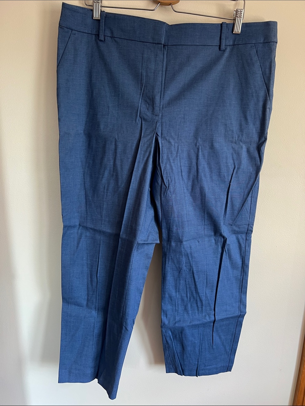 LOFT Curvy Blue Pants